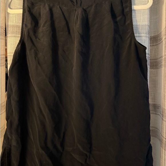 Banana Republic Black Mandarin Collar Blouse - Picture 6 of 6